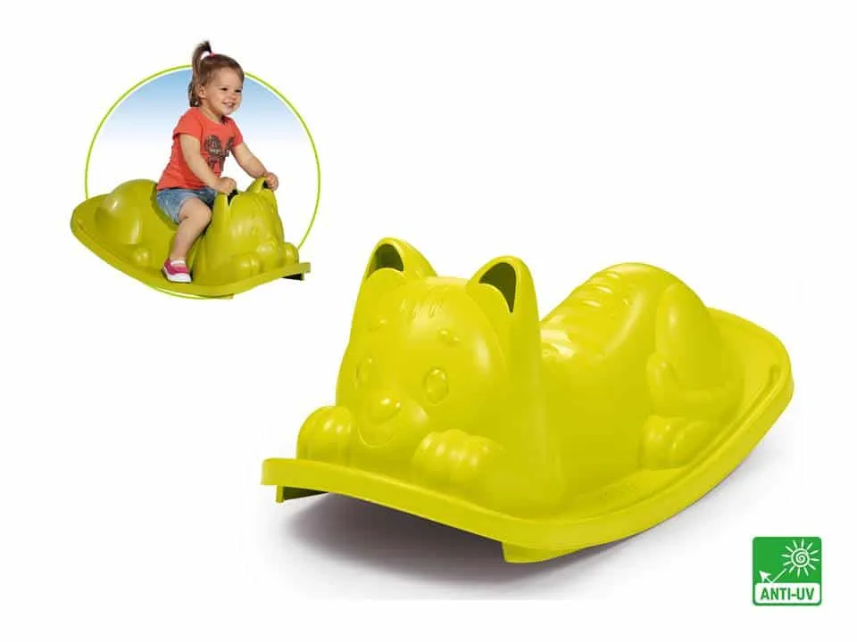Basculeur Chat Vert — jeu d'extérieur pour enfants