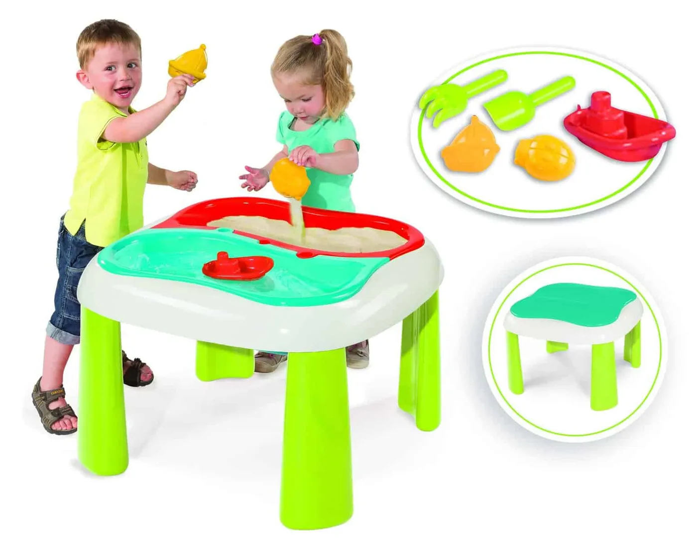Table d’eau et de sable — jeu d'extérieur pour enfants