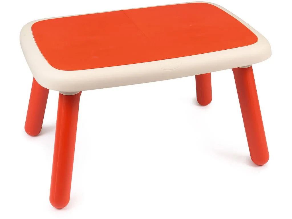Table pour Enfants Rouge — jeu d'extérieur pour enfants